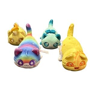 Aphmau MeeMeows Plush Kids Multicolor 
6in Cat Mystery Lot 4 Celestial Rainbow